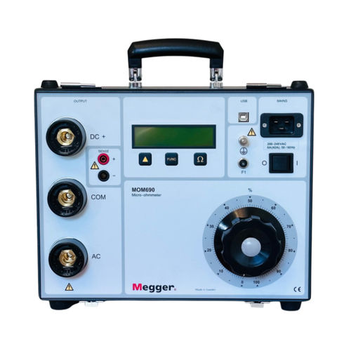 Microohmmetro digitale - MOM690 - MEGGER - portatile