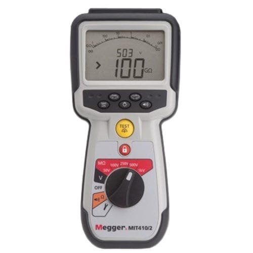 Tester di tensione - MIT400/2 series  - MEGGER - di isolamento / di continuità / di scariche elettrostatiche