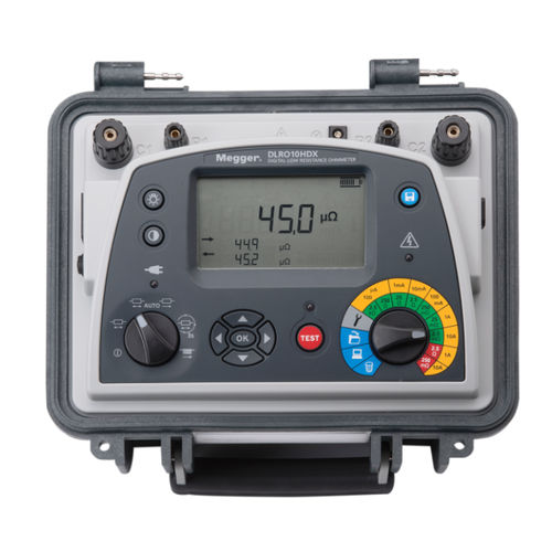 Ohmmetro digitale - DLRO10HD Series - MEGGER - da banco / con bassa resistenza / rinforzato