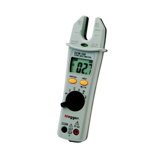 Multimetro digitale 2000 conteggi - DCM330 - MEGGER - portatile / 1000 V / cat IV