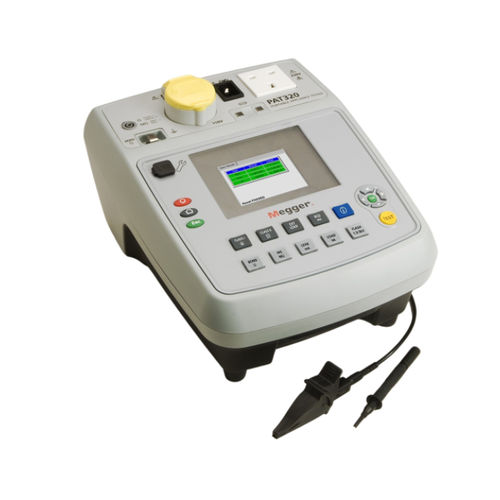 Tester per apparecchio portatile - PAT300 series - MEGGER - elettrico / RCD / ad uso industriale