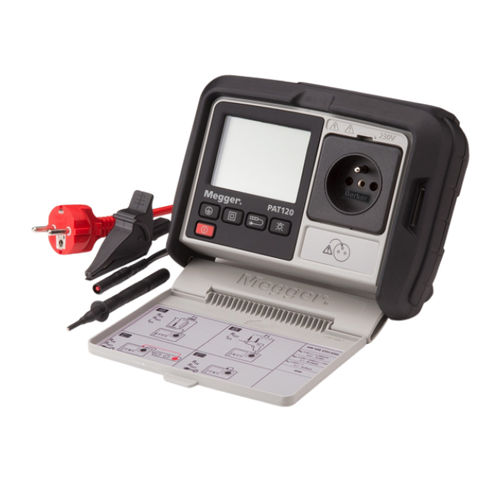 Tester per apparecchio portatile - PAT100 series - MEGGER - di isolamento / di continuità / RCD