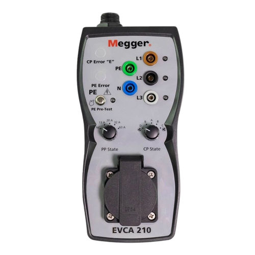Adattatore elettrico per stazione di caricamento - EVCA210 - MEGGER - maschio / femmina / monofase/trifase