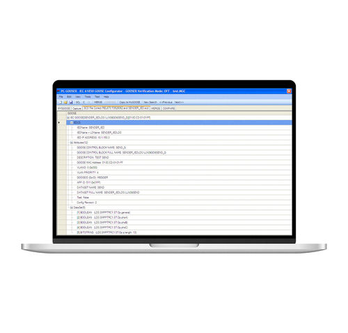 Software di gestione di dati tecnici - MGC – Megger GOOSE Configurator - MEGGER - per mappatura / di assistenza alla riparazione / per rete elettrica