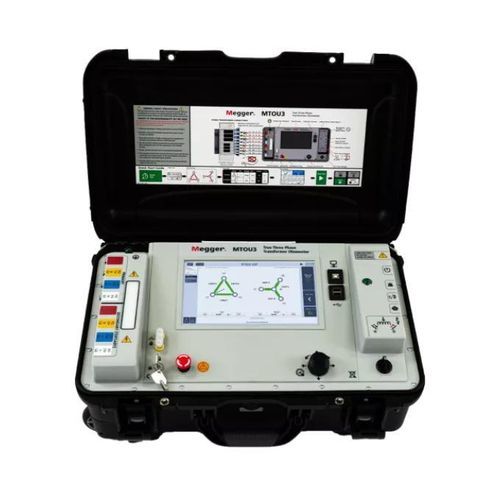 Milliohmmetro digitale - MTOU3 - MEGGER - portatile / di trasformatori / con bassa resistenza