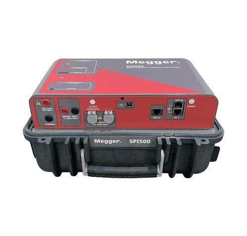Sistema di test per macchinari e impianti elettrici - SPI500 - Doble-Megger - per apparecchio di commutazione / per sottostazione elettrica / portatile