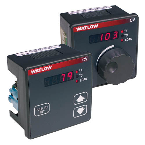 Controllore e limitatore di temperatura con display LED - CV  - Watlow Electric Manufacturing Company - IP65 / NEMA 4X / UL