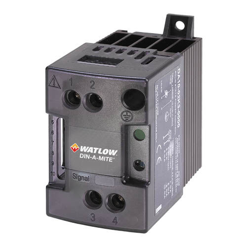Controllore di potenza monofase - DIN-A-MITE® A  - Watlow Electric Manufacturing Company - su guida DIN