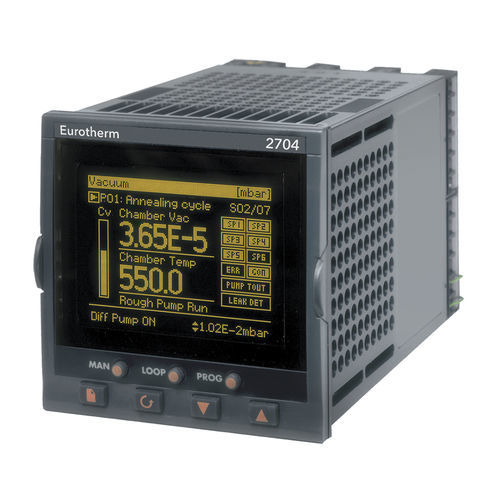 Controllore di temperatura con display LCD - 2704 - Watlow Electric Manufacturing Company - programmabile / di processo / configurabile