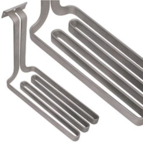 Resistenza riscaldante tubolare - FIREBAR® - Watlow Electric Manufacturing Company - piatta / rotonda / in acciaio inossidabile