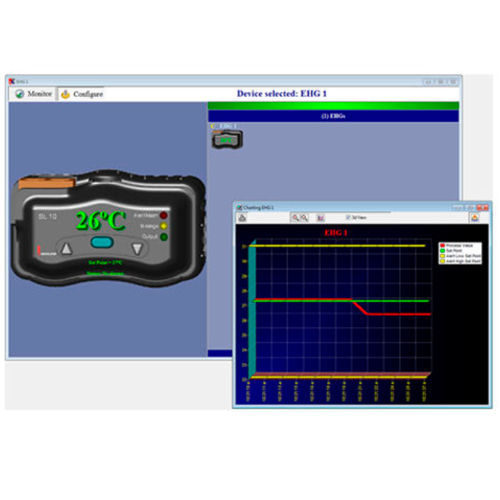 Software di interfaccia - EHG® SL10 - Watlow Electric Manufacturing Company - di controllo di temperatura / centralizzato / Windows