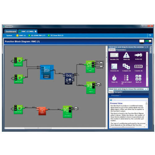 Software di regolazione - COMPOSER® - Watlow Electric Manufacturing Company - di editoria / di attivazione / Ethernet