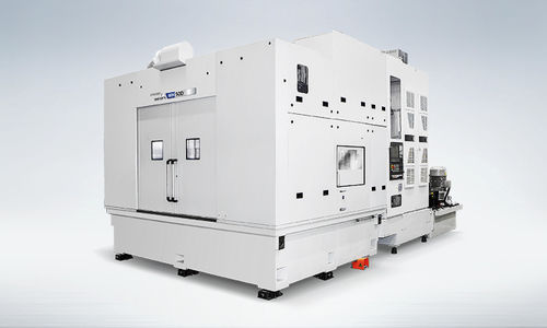 Centro di lavoro CNC 3 assi - WH50D - WIA - orizzontale / a due mandrini / HSK A-63