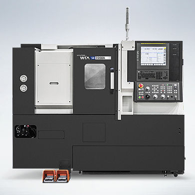 Centro di tornitura CNC - SE2200 series - WIA - 2 assi / 12 utensili / spinto a cinghie