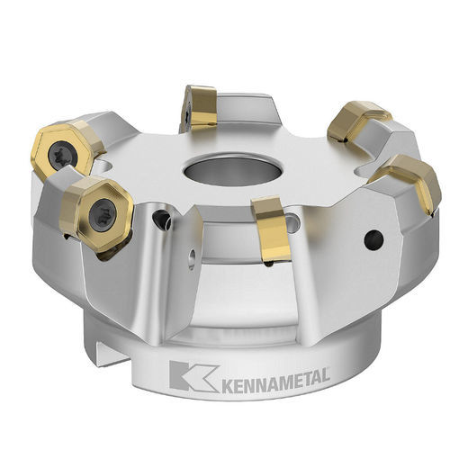 Fresa a riccio - Dodeka™ KSHRHF series - Kennametal - ad inserti amovibili / a spianare / per metallo