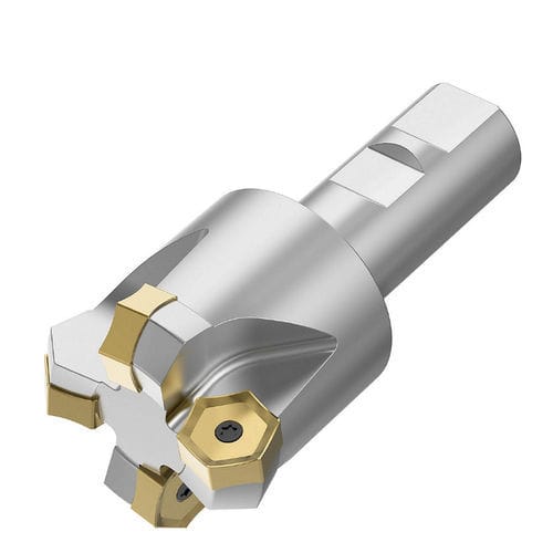 Fresa a riccio - Dodeka™ KSHR40D0 series - Kennametal - ad inserti amovibili / a spianare / per spallamento