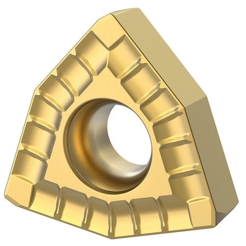 Inserto da taglio per foratura - KSEM PLUS™  - Kennametal - per acciaio / con rompitruciolo