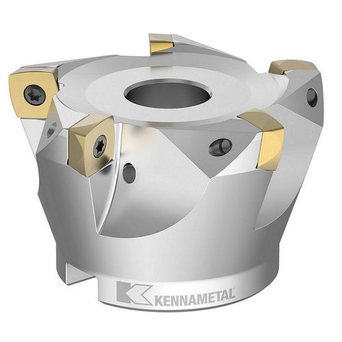 Fresa a riccio - 7793VXO12 series - Kennametal - ad inserti amovibili / di sgrossatura / a spianare