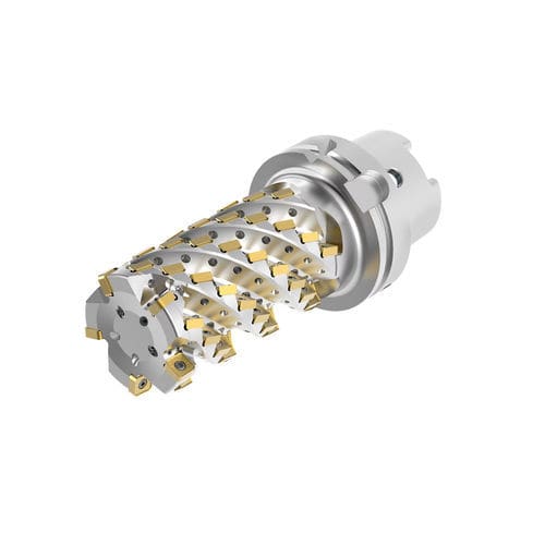Fresa per spallamento - Harvi™ Ultra 8X - Kennametal - a inserti / di sgrossatura / di finitura