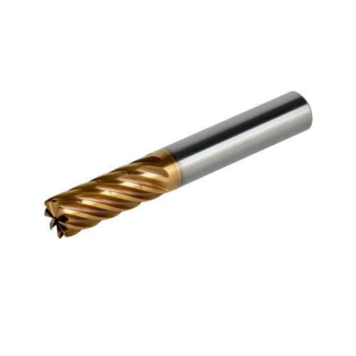 Fresa a 8 denti - HARVI™ IV - Kennametal - a codolo / carburo solido / di sgrossatura