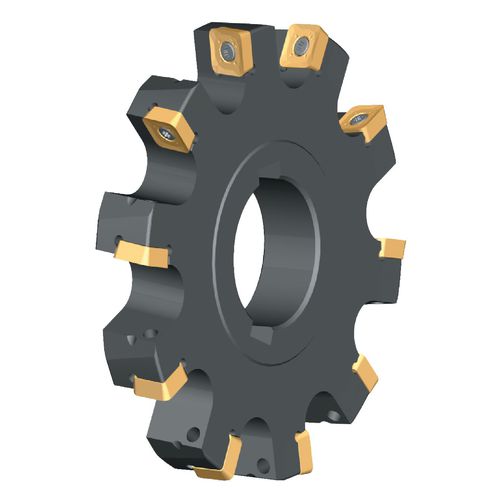 Fresa tre taglie - KSSM™  - Kennametal - ad inserti amovibili / per scanalare / per taglio