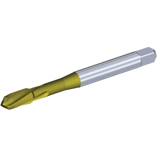 Maschio per fori passanti - T620M0 series - Kennametal - monoblocco / a scanalature elicoidali / HSS