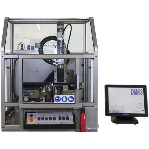 Macchina equilibratrice semiautomatico - DMK3 - Balance Systems S.r.l - verticale / dinamico / per rotore di motore elettrico