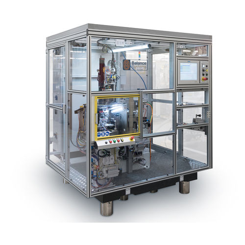 Macchina equilibratrice semiautomatico - BMK4A-B - Balance Systems S.r.l - orizzontale / dinamico / manuale