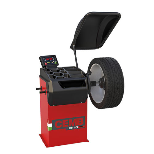 Equilibratrice per automobile - ER10 PRO - CEMB - automatica / con touch screen