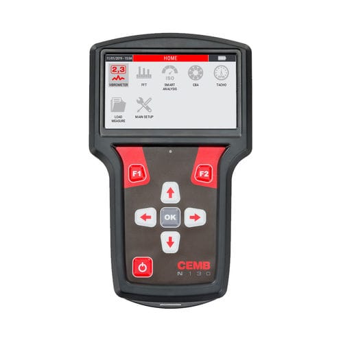 Vibrometro per monitoraggio condizioni della macchina - N130 - CEMB - portatile / FFT / accelerometro