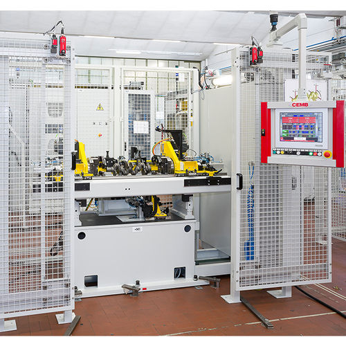 Centratrice per alberi a gomito - ZBK100-T-CENTR-DIN - CEMB