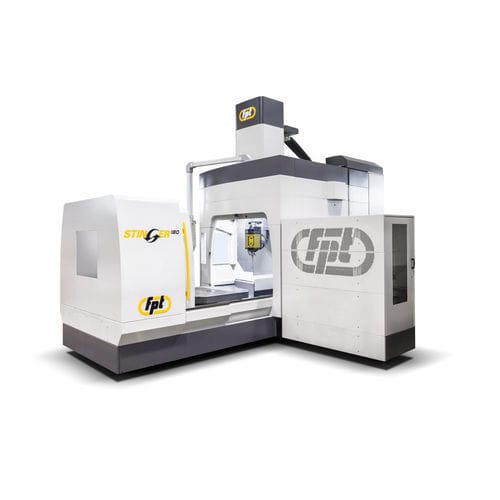 Fresatrice CNC verticale - STINGER  - FPT INDUSTRIE - 5 assi / con tavola rotante / per l'industria degli stampi