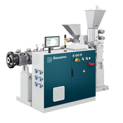 Estrusore monovite - E-GO R - Bausano S.p.A - di riciclaggio / per HDPE / per LDPE