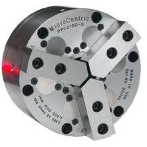 Mandrino automatico - PPC210D - Microcentric - 3 ganasce / per lavorazione / di precisione