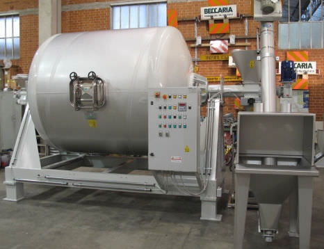 Miscelatore a tamburo - BROV series - BECCARIA S.r.l. - orizzontale / batch / per polvere