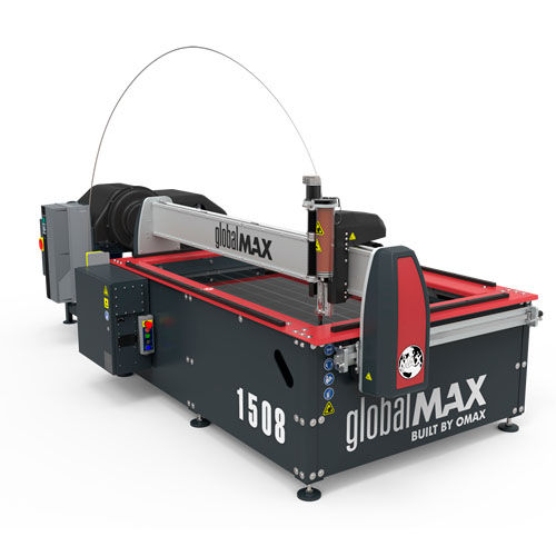 Macchina da taglio a getto d'acqua abrasivo - GLOBALMAX 1508 - OMAX - per metallo / per materie plastiche / per materiali compositi