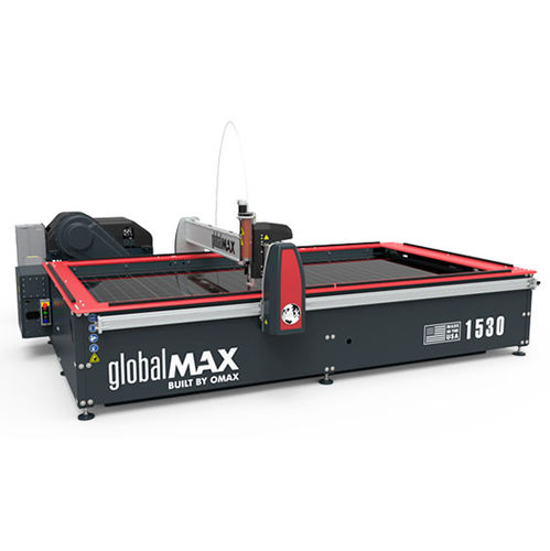 Macchina da taglio a getto d'acqua abrasivo - GLOBALMAX 1530 - OMAX - per metallo / per materie plastiche / per materiali compositi