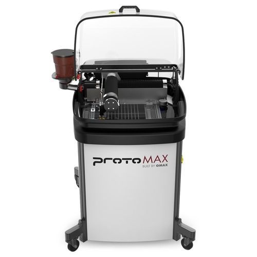 Macchina da taglio a getto d'acqua abrasivo - ProtoMAX - OMAX - per alluminio / per titanio / per pietra
