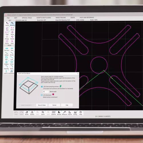 Modulo software di visualizzazione - IntelliMAX - OMAX - di programmazione / di nesting / di ERP