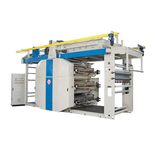 Macchina da stampa flessografica in linea - SIRIO 6 series - bfm S.r.l., Costruzione Macchine per Materie Plastiche - a 6 colori / sacchi di plastica / per sacci di carta