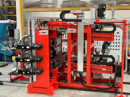 Linea di estrusione multistrato - SAGEC® - B.G. PLAST S.r.l. - per pannelli / per termoplastici / per PP