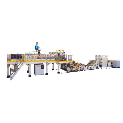 Linea di estrusione doppia vite - JWE series - Jwell Extrusion Machinery Co., Ltd., Shanghai - per imballaggio termoformato / di lastre / per PET