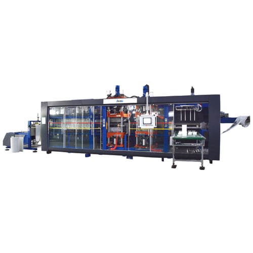 Termoformatrice alimentata a rullo - HW-850 - Jwell Extrusion Machinery Co., Ltd., Shanghai - per imballaggi / completamente automatica / sottovuoto