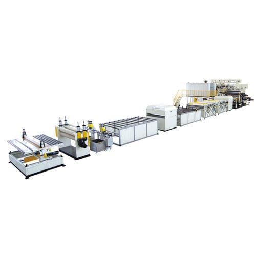 Linea di estrusione multistrato - JWS series - Jwell Extrusion Machinery Co., Ltd., Shanghai - monostrato / con touch screen / controllata da PLC