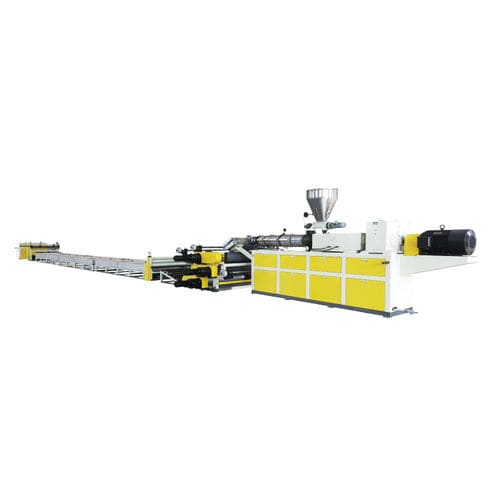 Linea di estrusione multistrato - SJZ80/156 - Jwell Extrusion Machinery Co., Ltd., Shanghai - bivite conica / di lastre / per PVC