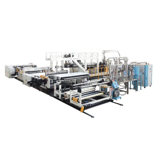 Linea di estrusione film cast - JWS series - Jwell Extrusion Machinery Co., Ltd., Shanghai - per TPU / per impermeabilizzazioni
