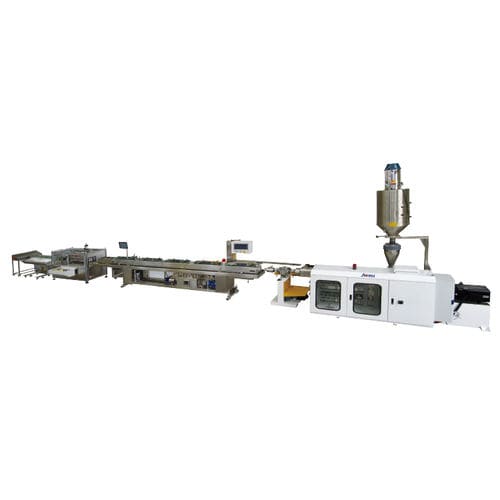 Linea di estrusione con raffreddamento ad acqua - JWS-P series - Jwell Extrusion Machinery Co., Ltd., Shanghai - monostrato / con touch screen / doppia uscita