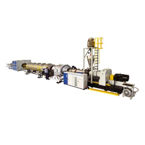 Linea di estrusione doppia vite - JWG series - Jwell Extrusion Machinery Co., Ltd., Shanghai - per tubi / per PVC / per tubi di drenaggio
