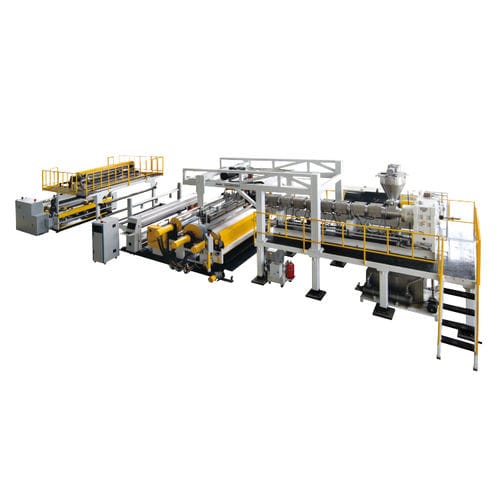 Linea di estrusione multistrato - JWS series - Jwell Extrusion Machinery Co., Ltd., Shanghai - film cast / per EVA