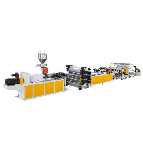 Linea di estrusione monostrato - SJZ series - Jwell Extrusion Machinery Co., Ltd., Shanghai - di lastre / per PVC / per imballaggio medicale